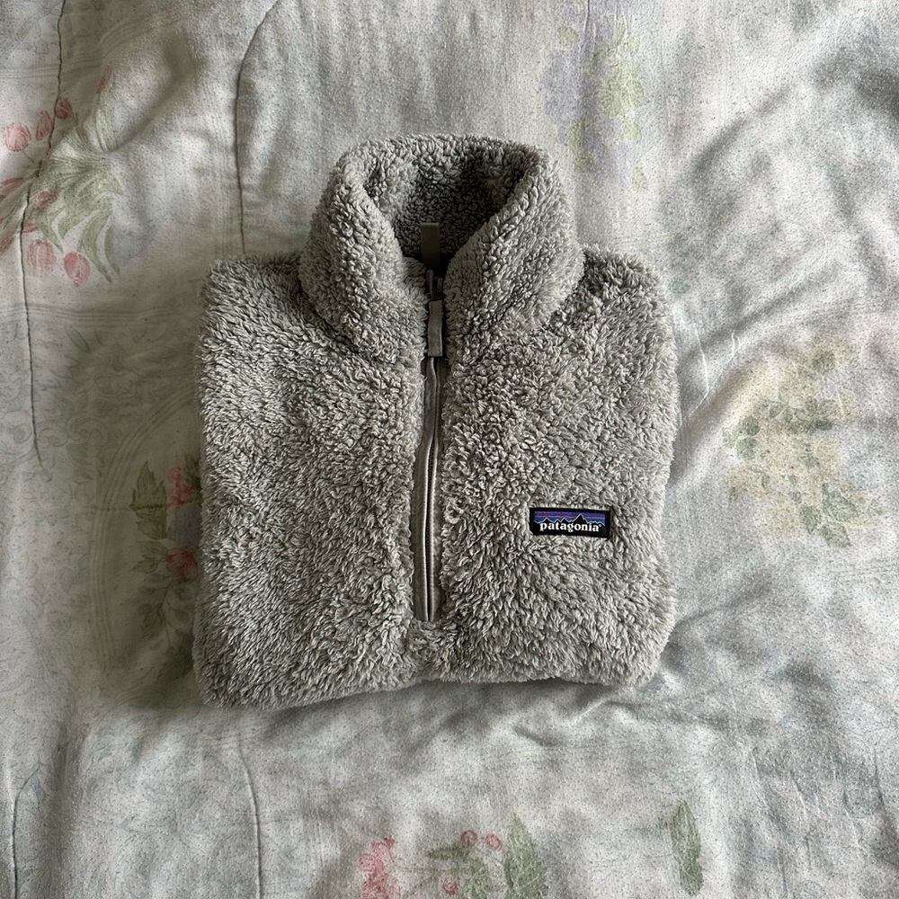 Patagonia Kids Gray Fleece Jacket